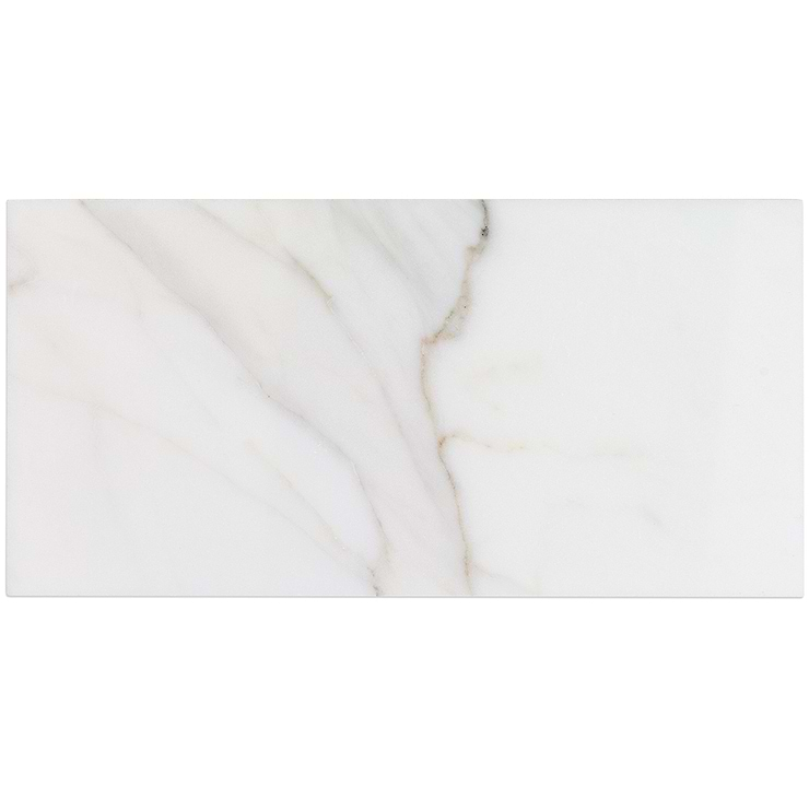 Calacatta Gold 6x12 Polished Marble Tile