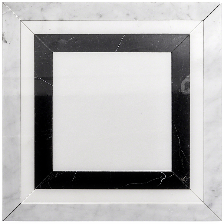 Cadre Ribera Polished Marble Mosaic Tile