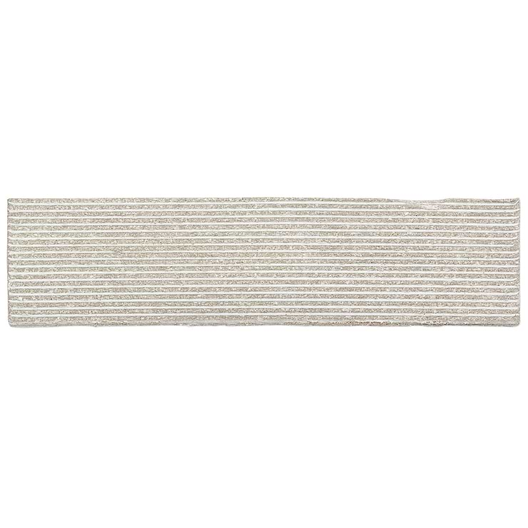 Easton Ridge Matte White 2x9 Clay Tile