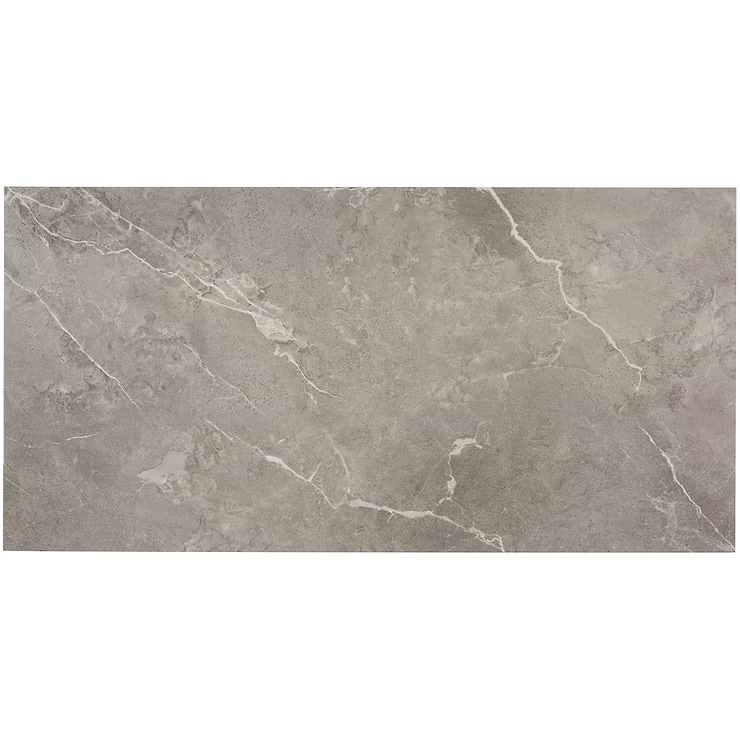 Katone Chauny Marble Dark Beige 18x36 Glue Down Luxury Vinyl Tile