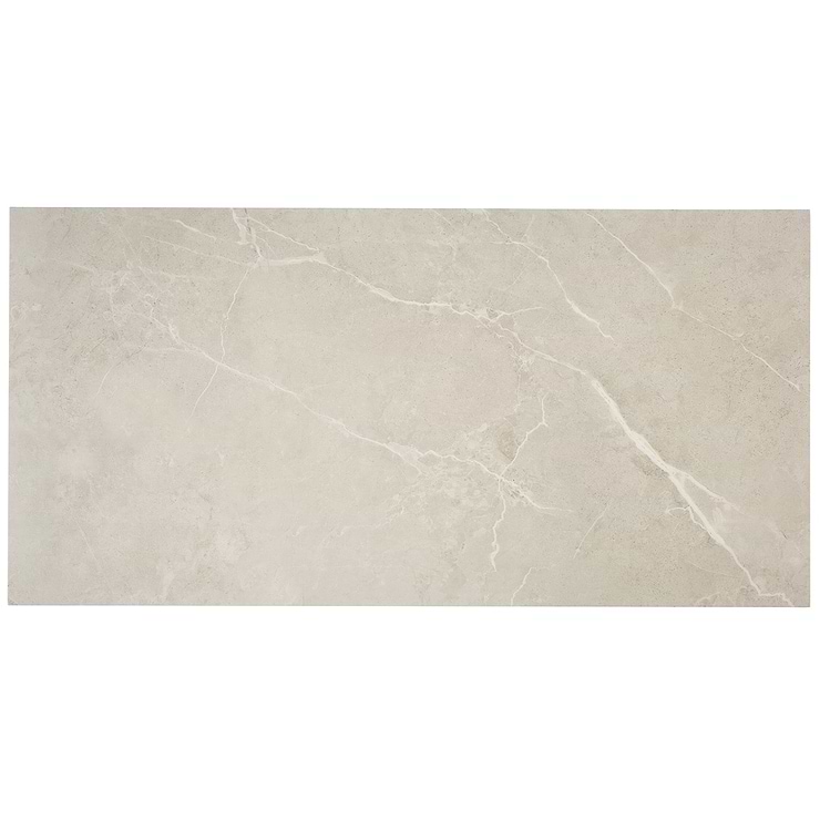 Katone Chauny Marble Medium Beige 18x36 Glue Down Luxury Vinyl Tile