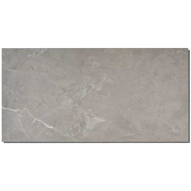 Optoro Chauny Marble Dark Beige 28mil Wear Layer Rigid Core Click 12x24 Luxury Vinyl Tile