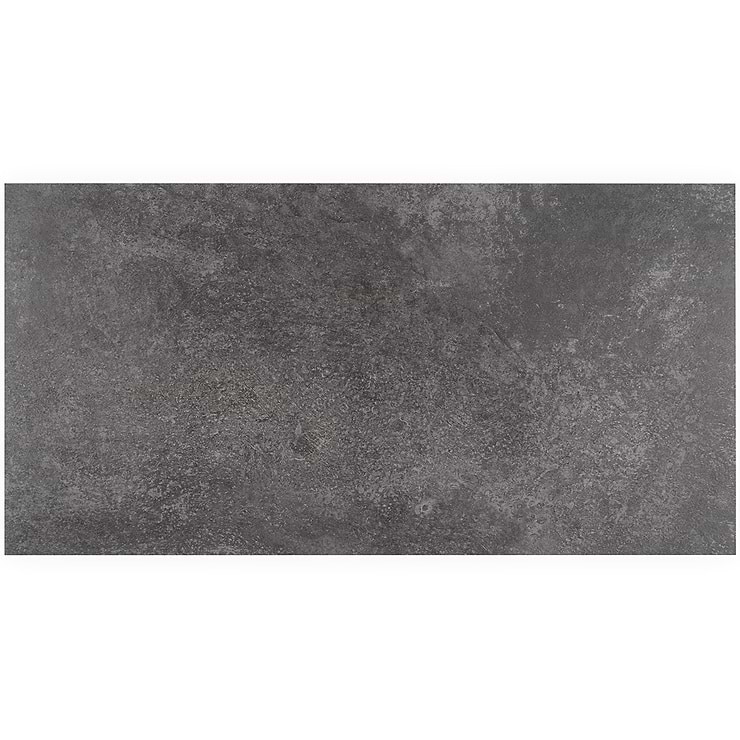 ReNew Metalcrete Charcoal 12mil Wear Layer Glue Down 12x24 Luxury Vinyl Tile