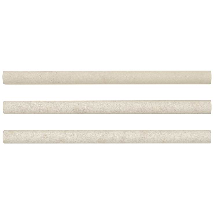 Aero Cream 1x12 Honed Limestone Pencil Molding