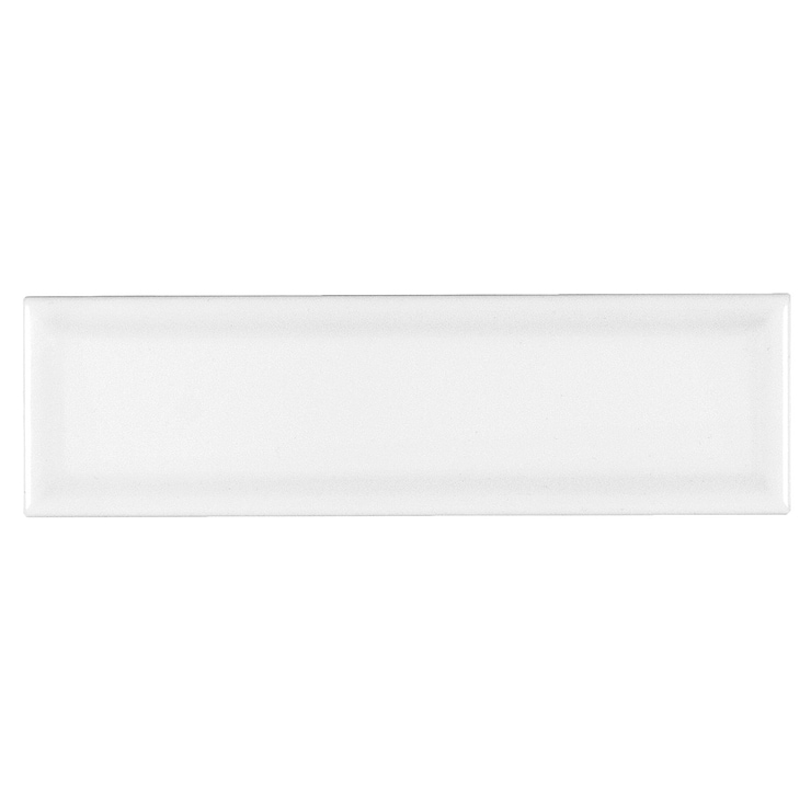 Astoria Beveled Brilliant White 3x9 Glossy Ceramic Subway Tile