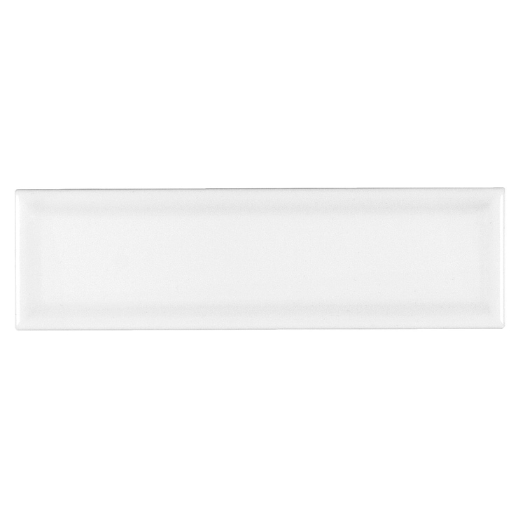 Astoria Beveled Brilliant White 3x9 Glossy Ceramic Subway Tile