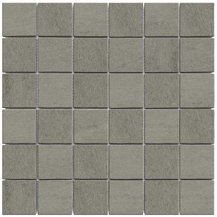 Karo Olive Gray 2x2 Matte Porcelain Mosaic
