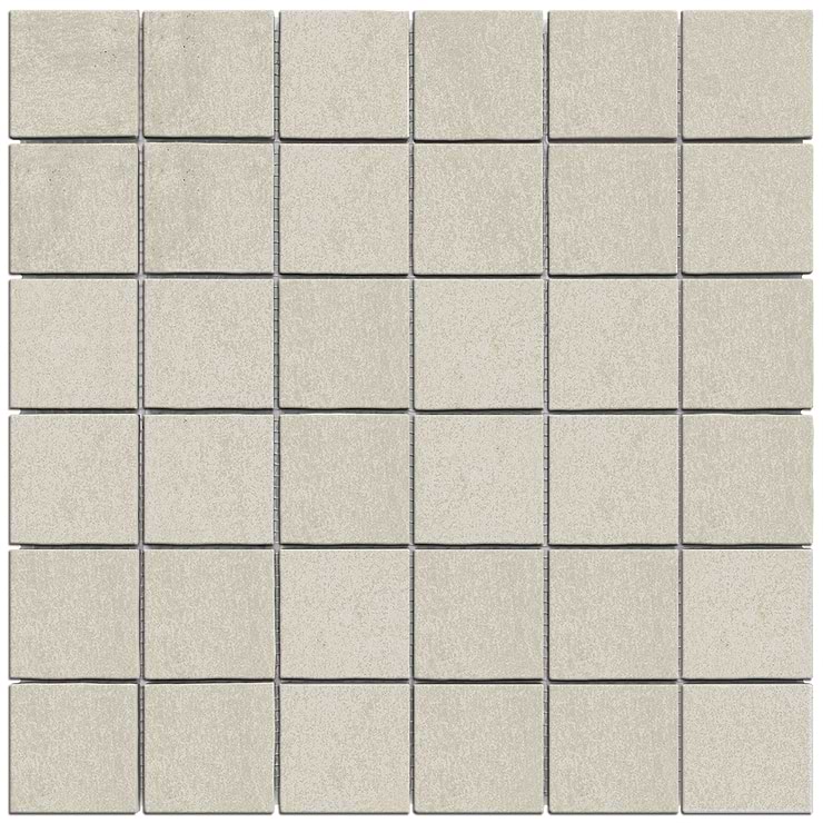 Karo White 2x2 Matte Porcelain Mosaic