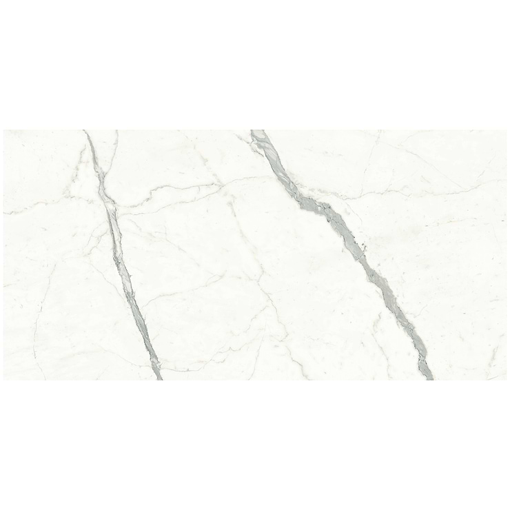 TileBarXL Marmi Slim Bianco Venato 60x120 Polished Porcelain Slab