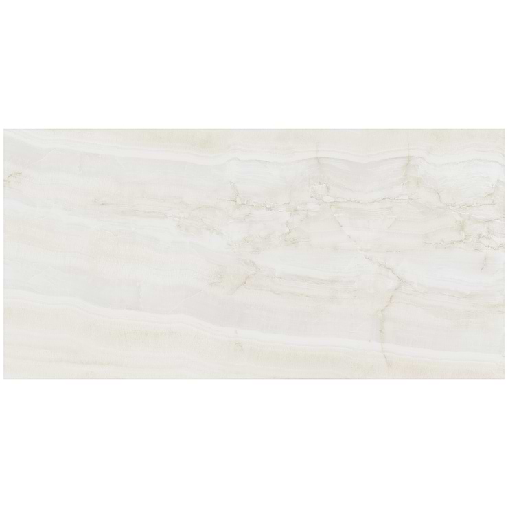 TileBarXL Marmi Slim Onice Perla 60"x120" Polished Porcelain Slab