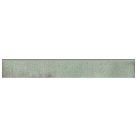 Angela Harris Flatiron Aquamarine 3x24 Semi-Polished Porcelain Bullnose