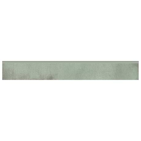 Angela Harris Flatiron Aquamarine 3x24 Semi-Polished Porcelain Bullnose