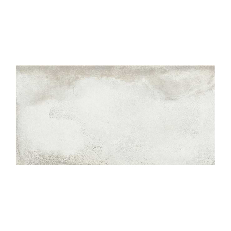 Sample-Angela Harris Flatiron White Semi-Polished Porcelain Tile