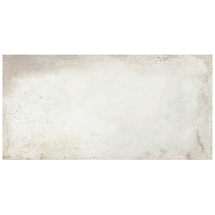 Angela Harris Flatiron White 24x48 Semi-Polished Porcelain Tile