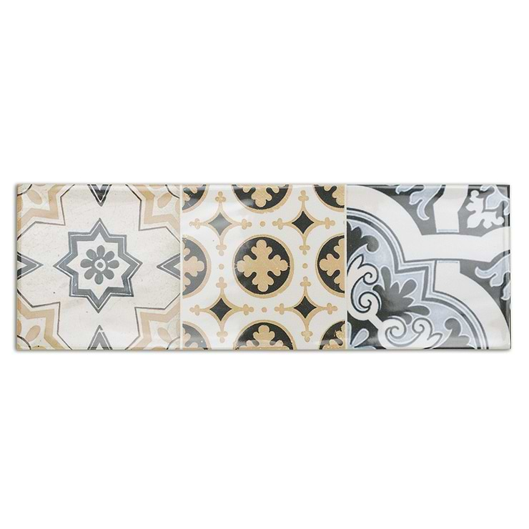 Bulevar Warm Deco 4x12 Ceramic Tile