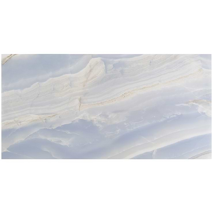 Lumina Onyx Opera Blue 24x48 Polished Porcelain Tile