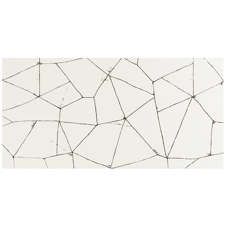 Faber White 16x32 Matte Porcelain Tile