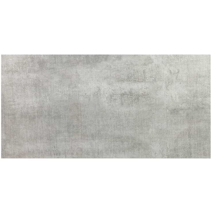 Basic Cement Silver 12x24 Matte Porcelain Tile