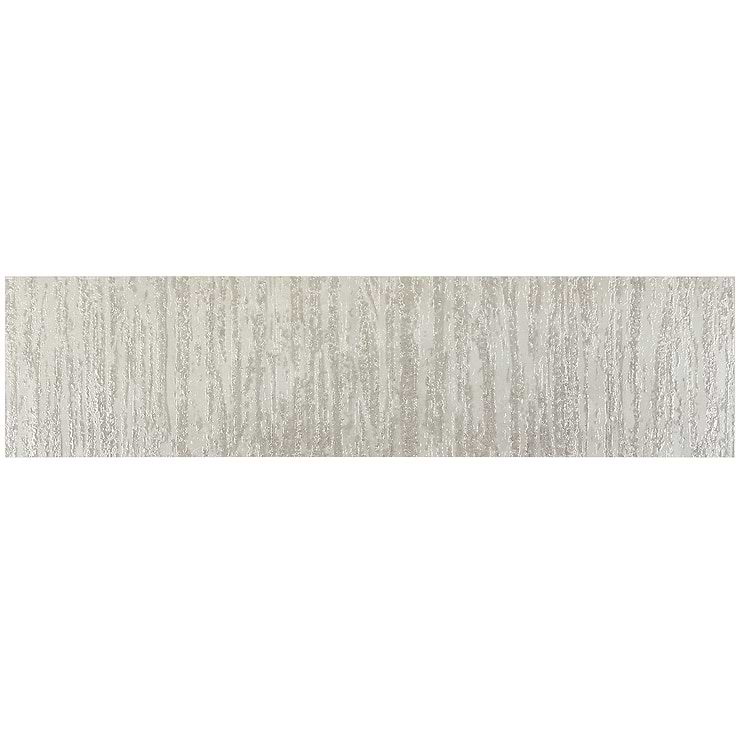 Twilight Deco Silver 12x48 Metal Look Porcelain Tile