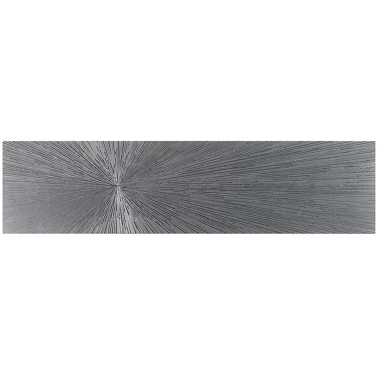 Twilight Steel Alfa 12x48 Metal Look Porcelain Tile