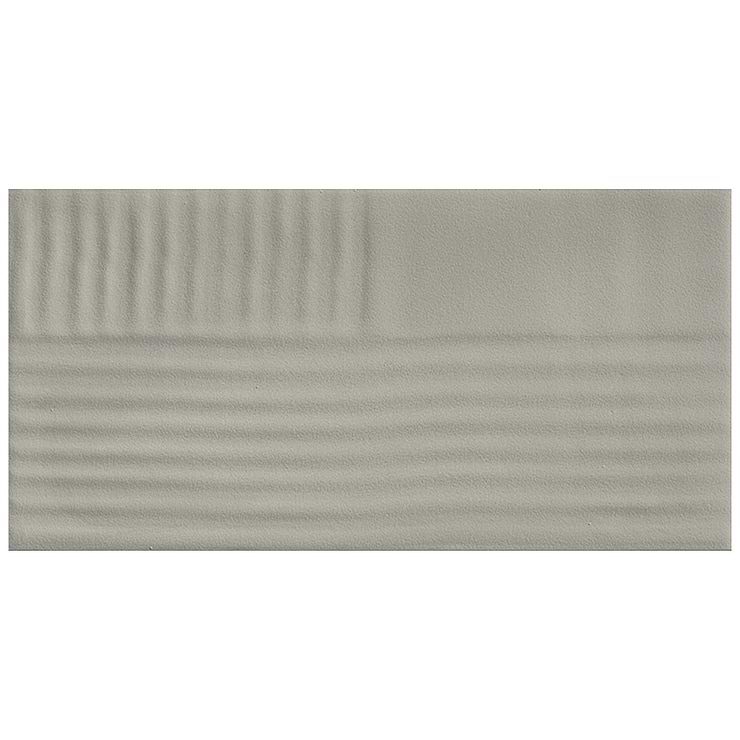 Comb Deco Cemento 4X8 Matte Ceramic Wall Tile
