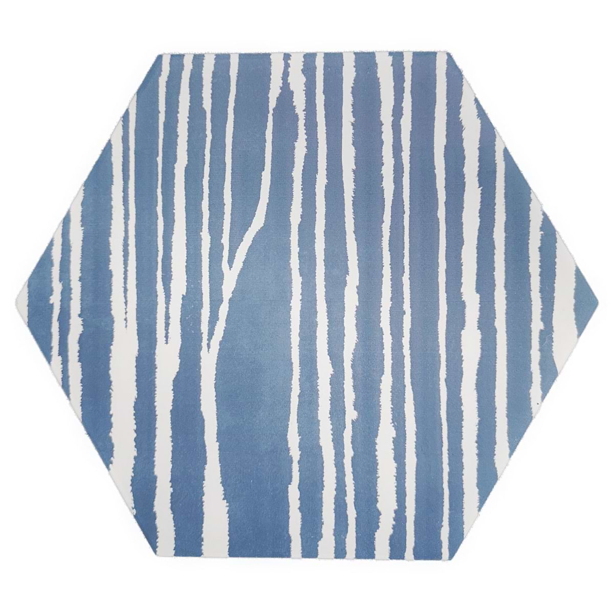 HexArt Zen Ice Azul 8" Hexagon Matte Porcelain Tile