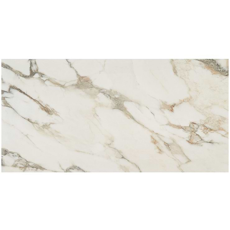 DreamStone Calacatta Rustico 24x48 Polished Porcelain Tile