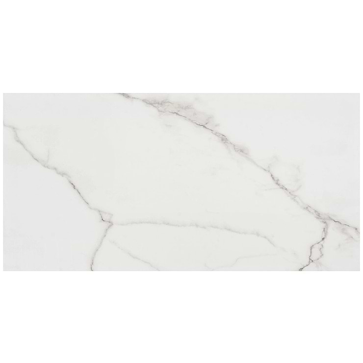 DreamStone Statuario Venato 12x24 Polished Porcelain Tile