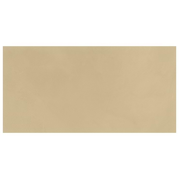 Clay Glee Yellow 16x32 Matte Porcelain Tile