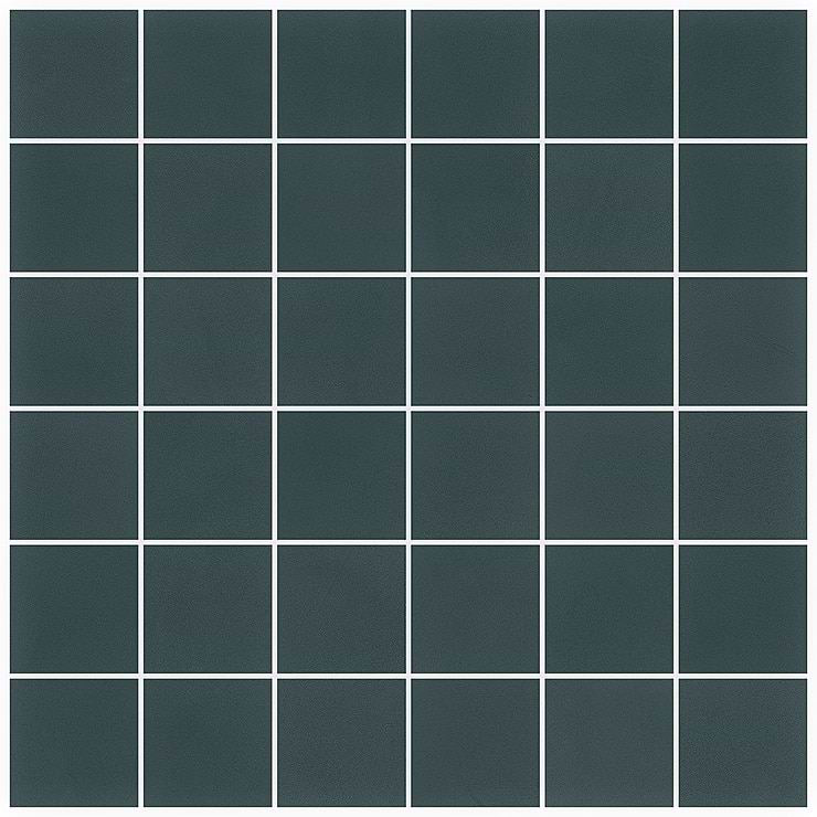 Clay Karma Blue 2x2 Matte Porcelain Mosaic Tile