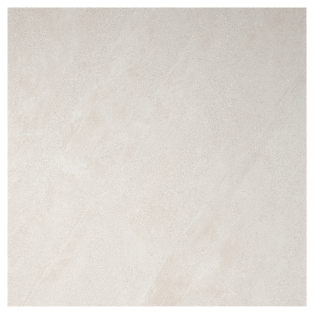 Era Linen White 48x48 Limestone Look Matte Porcelain Tile