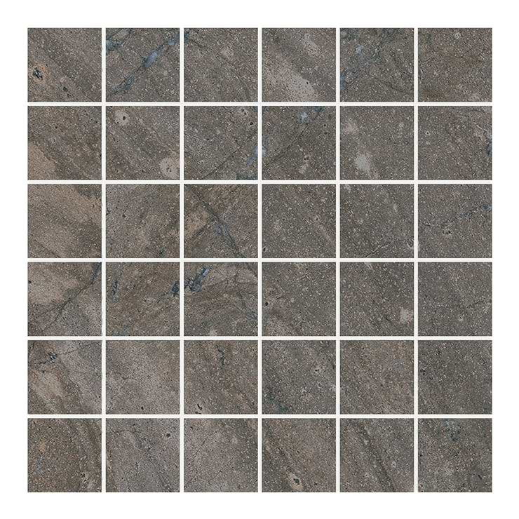 Santo Earth Brown 2x2 Matte Porcelain Mosaic Tile