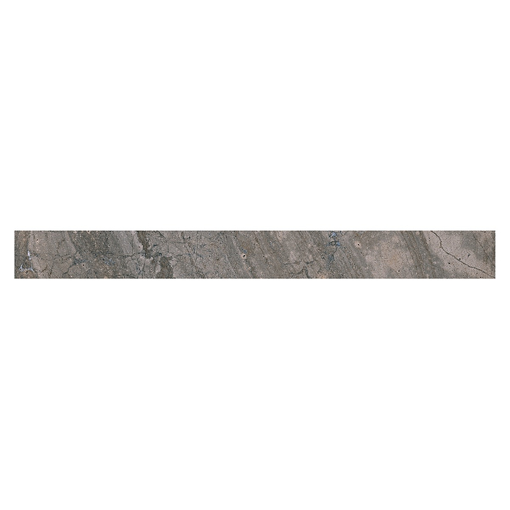 Santo Earth Brown 3x24 Matte Porcelain Bullnose