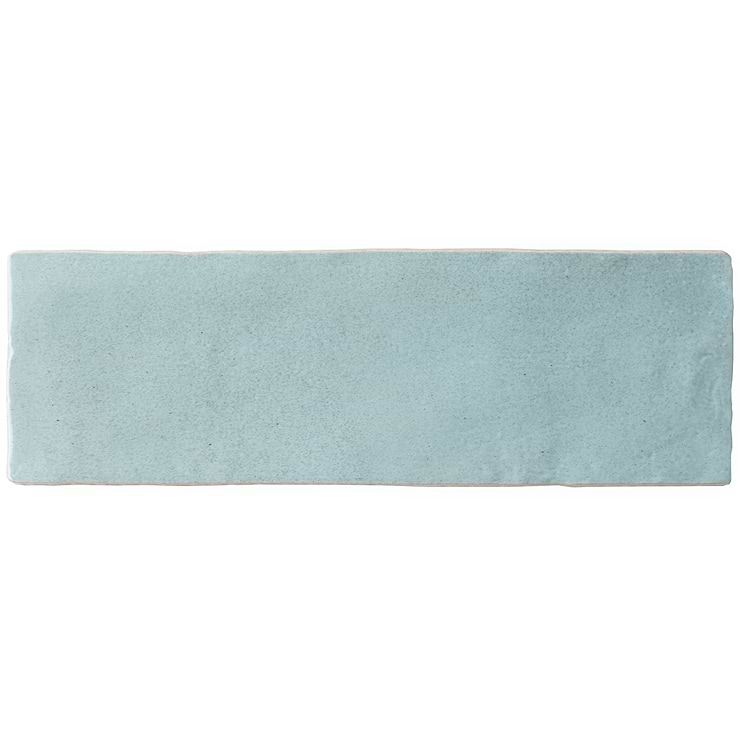 Portmore Aqua Blue 3x8 Glossy Ceramic Subway Tile