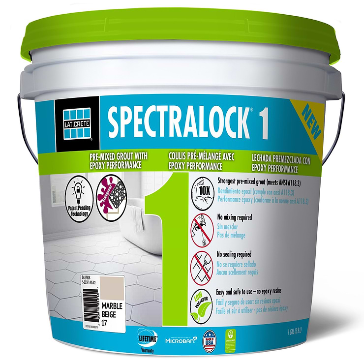 Laticrete SpectraLock 1 Marble Beige Grout- Gallon