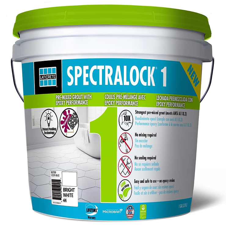 Laticrete SpectraLock 1 Bright White Grout- Gallon