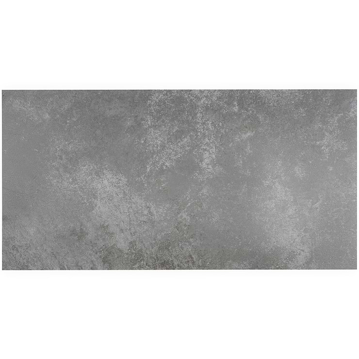 ReNew Metalcrete Pewter 12mil Wear Layer Glue Down 12x24 Luxury Vinyl Tile