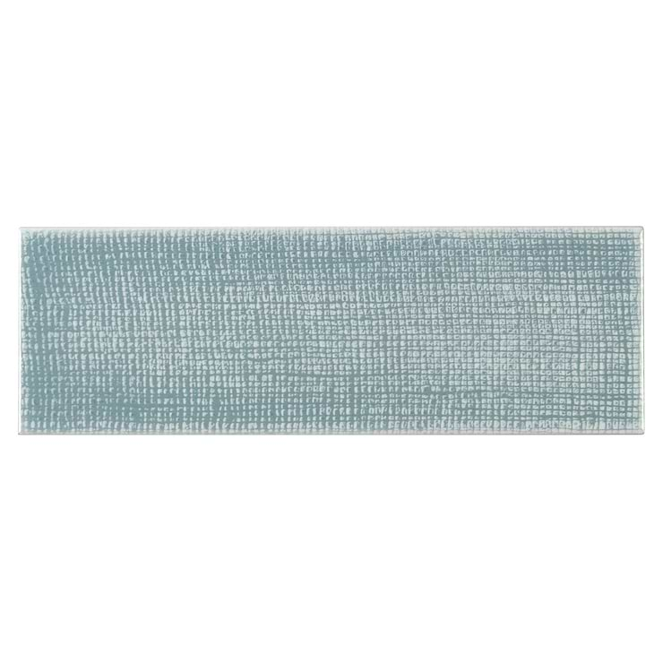 Splendor Blue 4x12 Polished Ceramic Subway Wall Tile