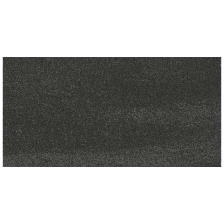 Karo Black 18x36 Matte Porcelain Tile