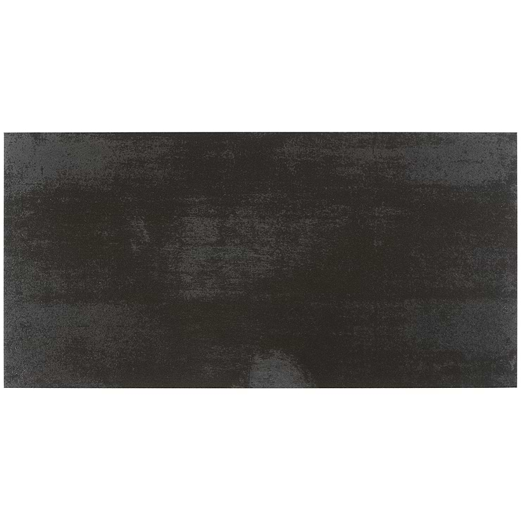 Hewlett Black Iron 12x24 Matte Porcelain Tile