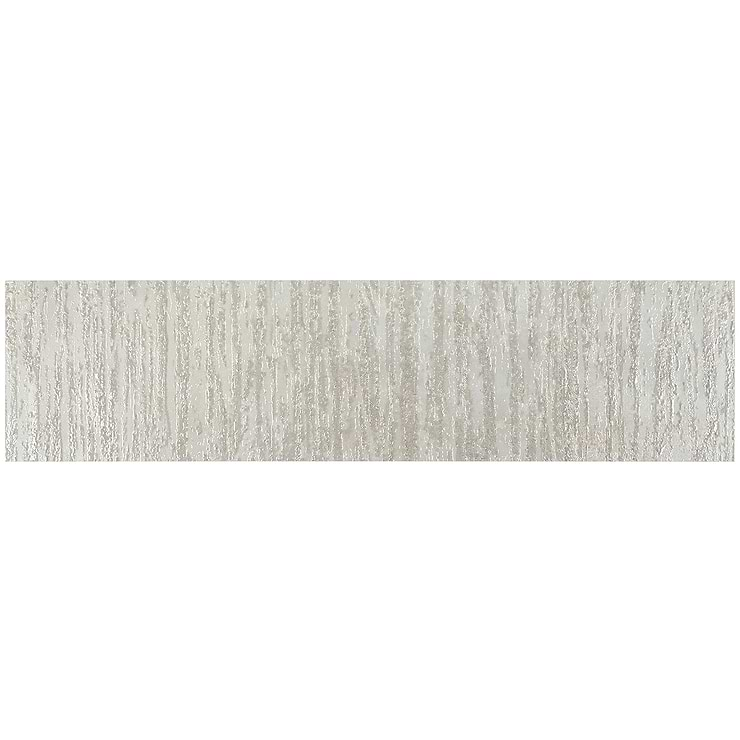 Twilight Deco Silver 12x48 Metal Look Porcelain Tile