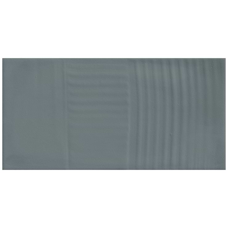 Comb Deco Cobalto 4X8 Matte Ceramic Wall Tile