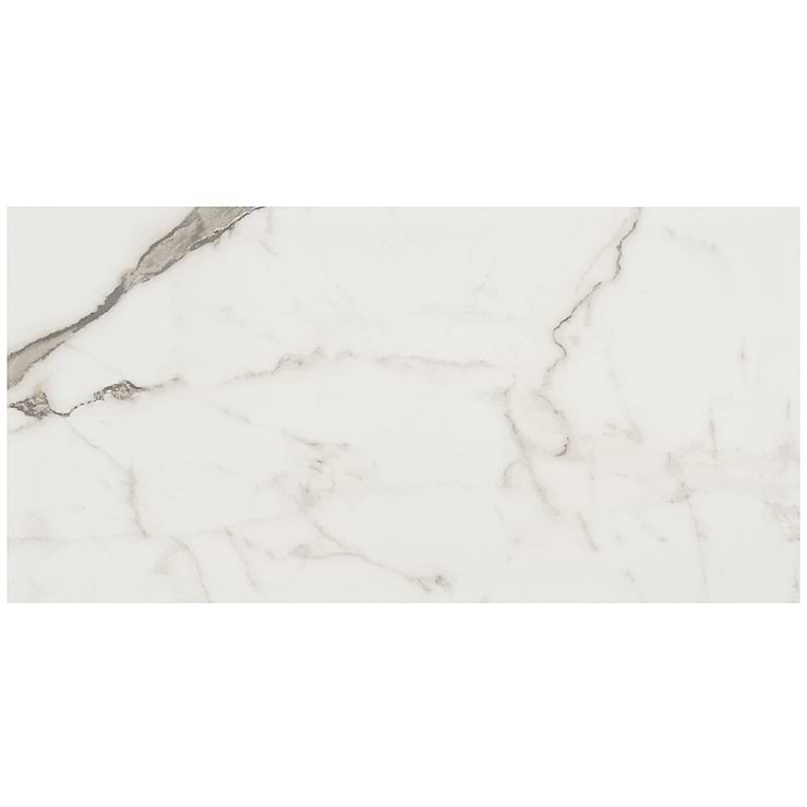DreamStone Statuario Venato 12x24 Polished Porcelain Tile