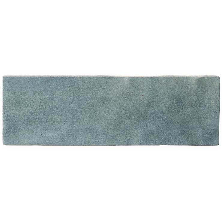 Portmore Aqua Blue 3x8 Glossy Ceramic Subway Tile