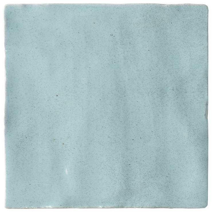 Portmore Aqua Blue 4x4 Glossy Ceramic Tile