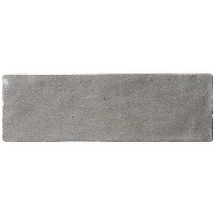 Portmore Gray 3x8 Glossy Ceramic Subway Tile