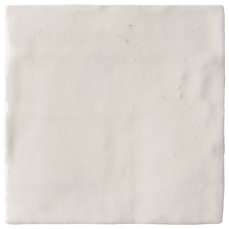 Portmore White 4x4 Glossy Ceramic Tile