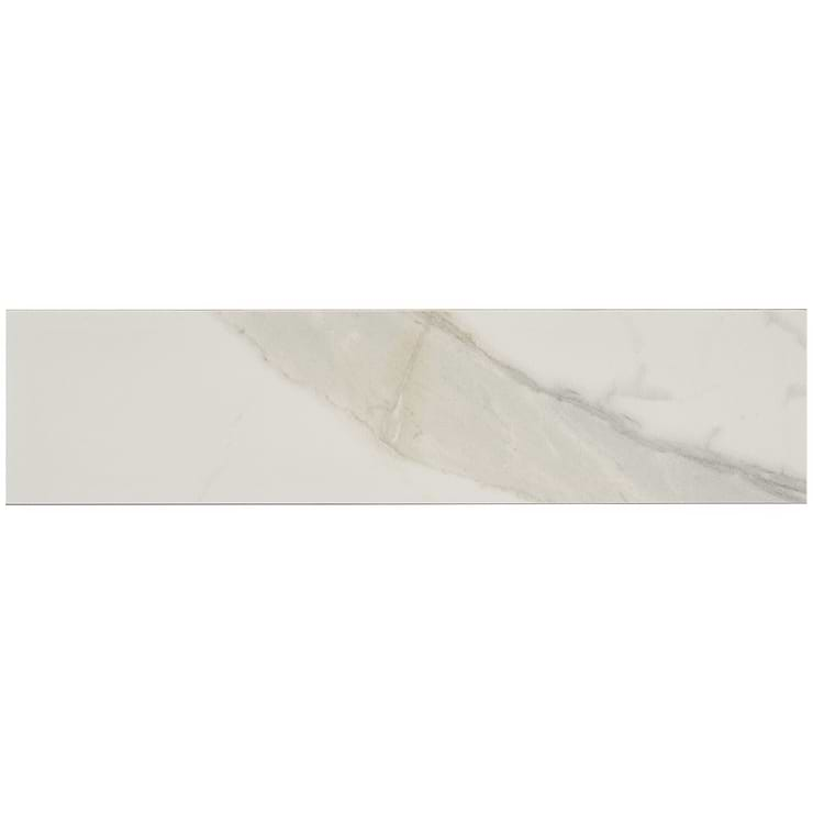 Versilia Calacatta Oro 3x12 Polished Porcelain Tile 