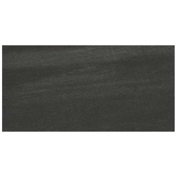 Karo Black 18x36 Matte Porcelain Tile