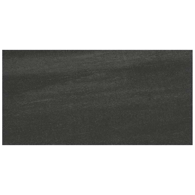 Karo Black 12x24 Matte Porcelain Tile
